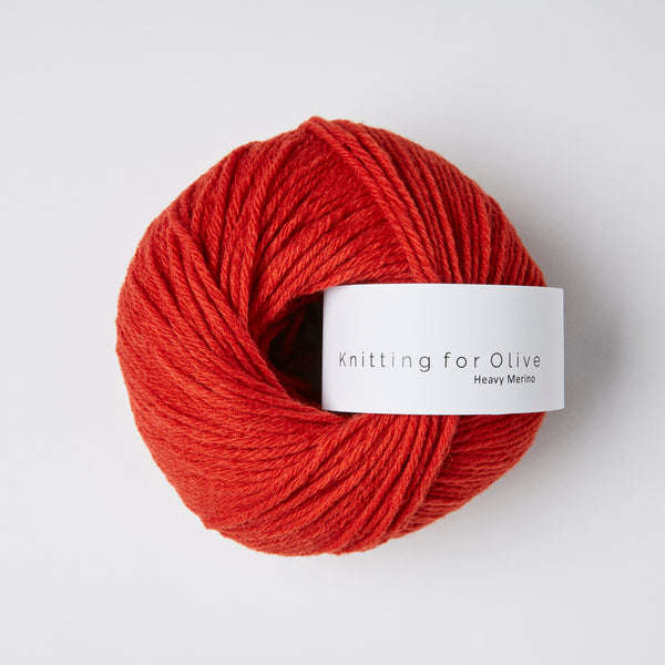 Knitting for Olive HEAVY Merino - Granatæble