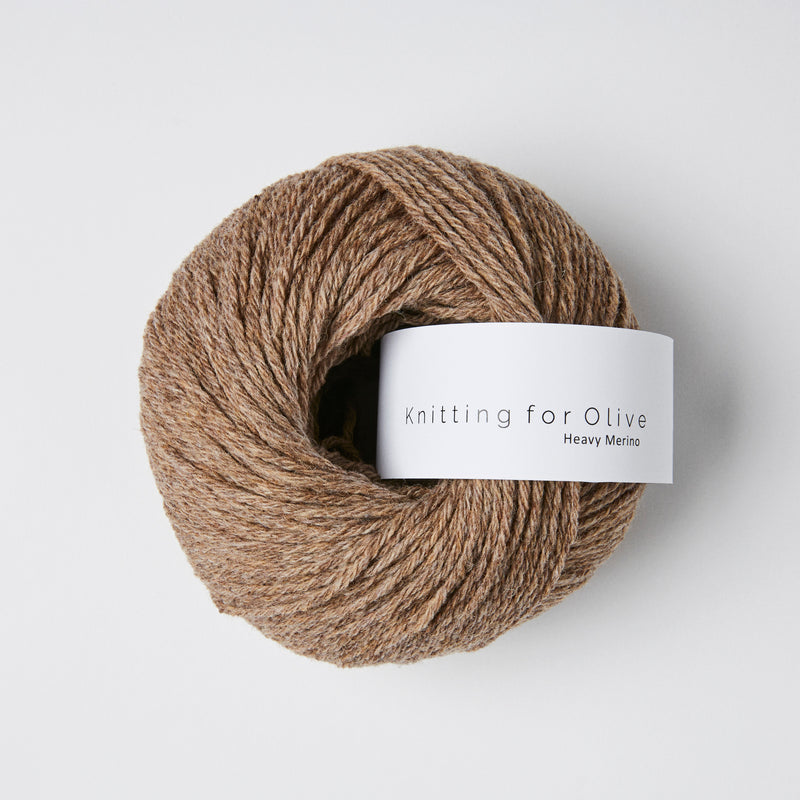 Knitting for Olive HEAVY Merino - Hasselnød