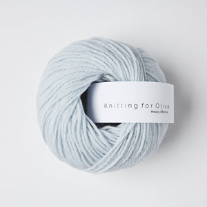 Knitting for Olive HEAVY Merino - Isblå