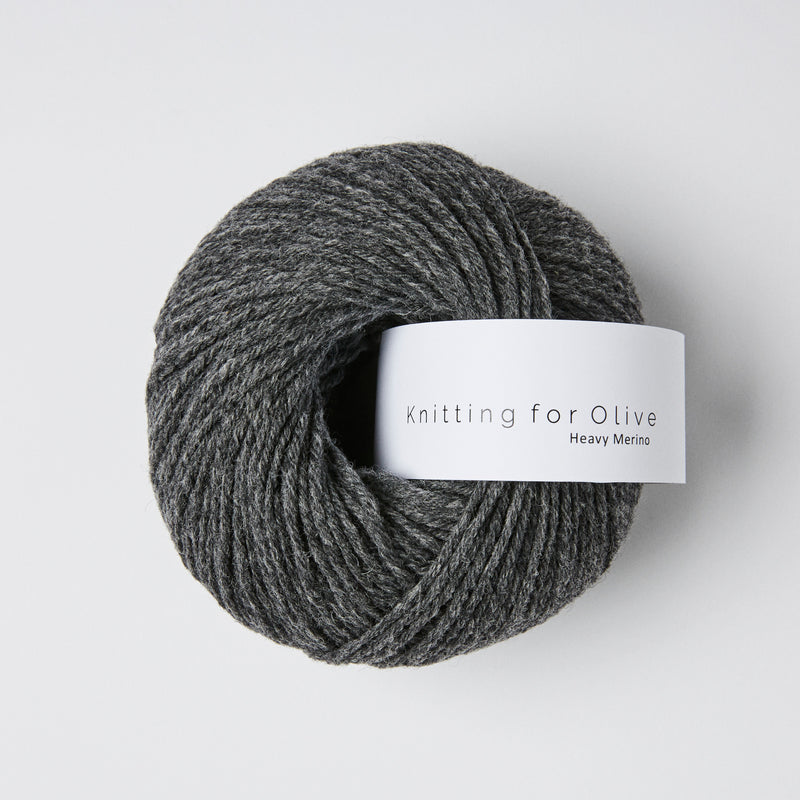 Knitting for Olive HEAVY Merino - Skifergrå