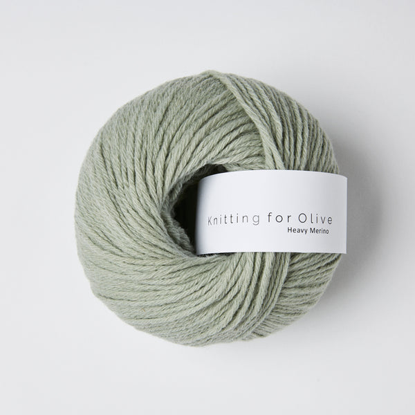 Knitting for Olive HEAVY Merino - Støvet Artiskok