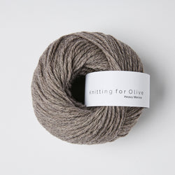 Knitting for Olive HEAVY Merino - Støvet Elg