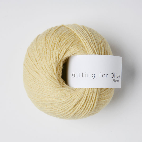 Knitting for Olive Merino - Støvet Banan