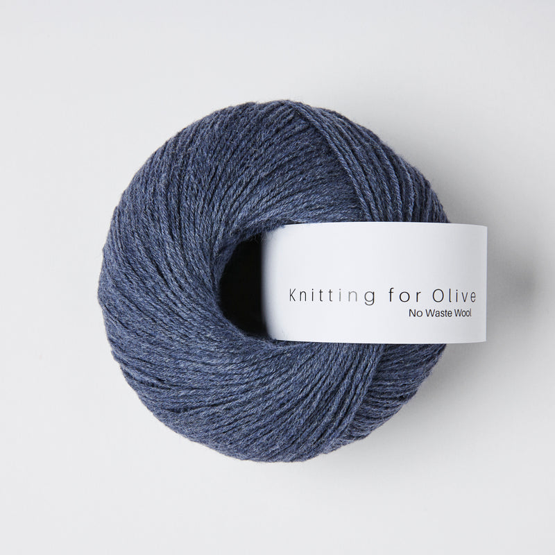 Knitting for Olive No Waste Wool - Blåhval