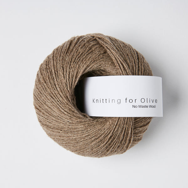 Knitting for Olive No Waste Wool - Hasselnød