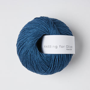 Knitting for Olive Pure Silk - Blåmejse