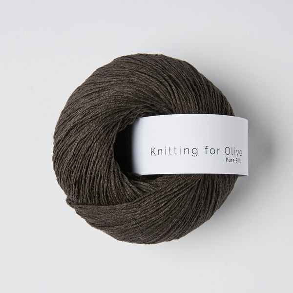 Knitting for Olive Pure Silk - Brun Bjørn