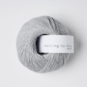 Knitting for Olive Pure Silk - Pudderblå