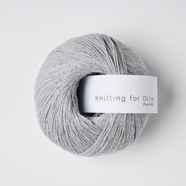 Knitting for Olive Pure Silk - Pudderblå