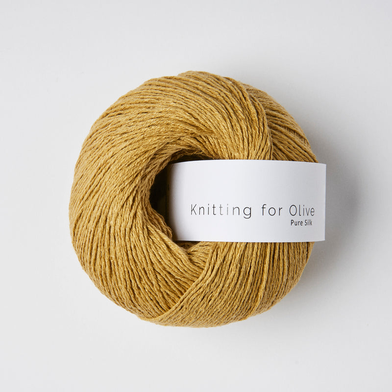 Knitting for Olive Pure Silk - Støvet Honning