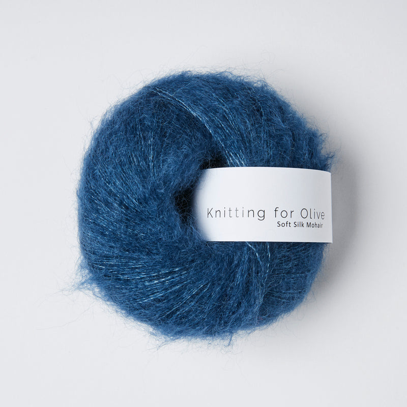 Knitting for Olive Soft Silk Mohair - Blåmejse