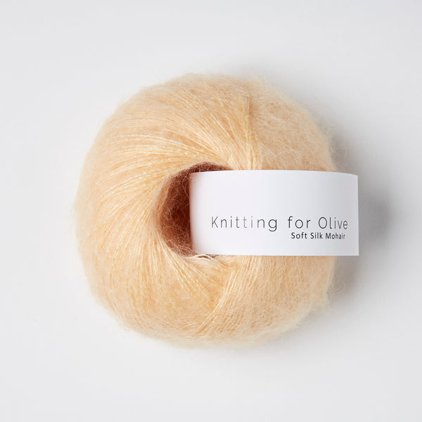 Knitting for Olive Soft Silk Mohair - Blid Fersken