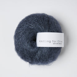 Knitting for Olive Soft Silk Mohair - Støvet Blåhval