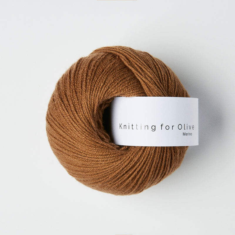 Knitting for Olive Merino - Lys Cognac