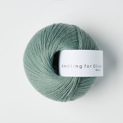 Knitting for Olive Merino - Støvet Aqua