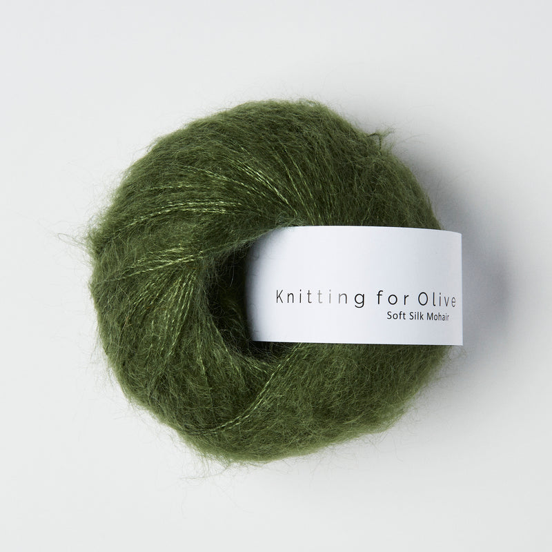 Knitting for Olive Soft Silk Mohair - Flaskegrøn