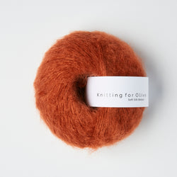 Knitting for Olive Soft Silk Mohair - Støvet Rødkælk