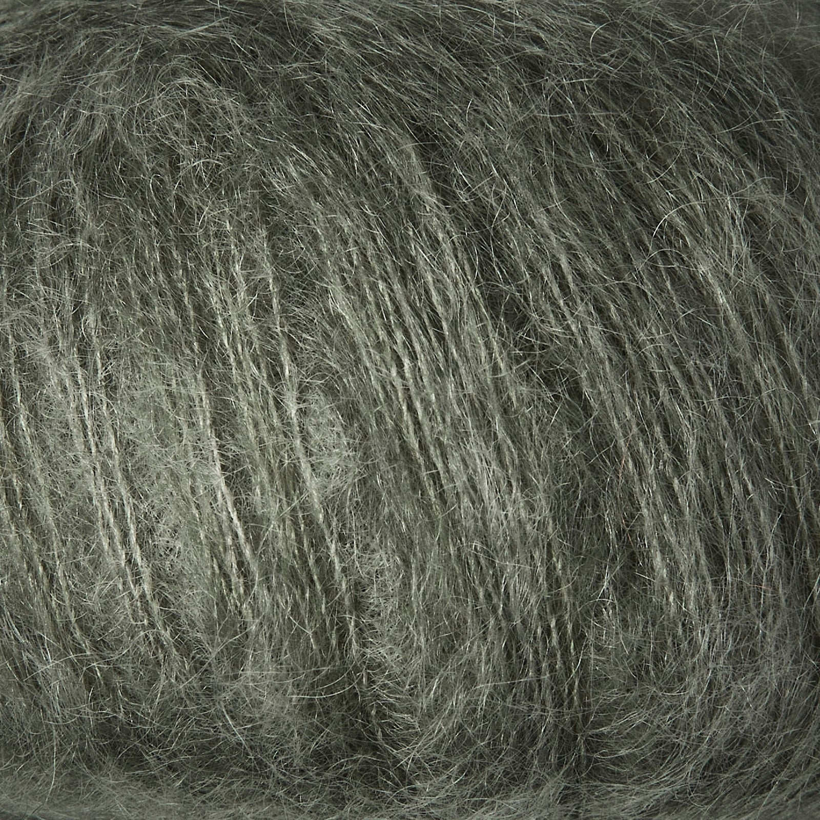 Knitting for Olive Soft Silk Mohair - Støvet Søgrøn