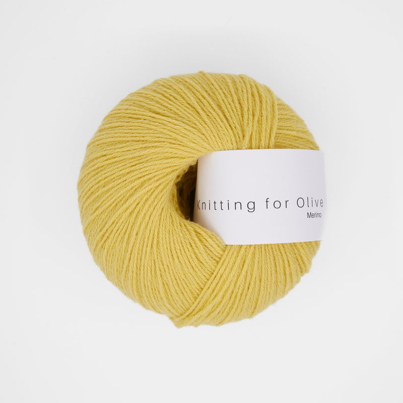 Knitting for Olive Merino - Smørblomst