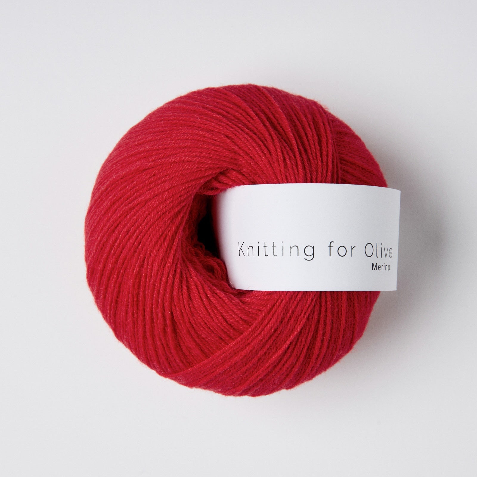 Knitting for Olive Merino - Ribsrød