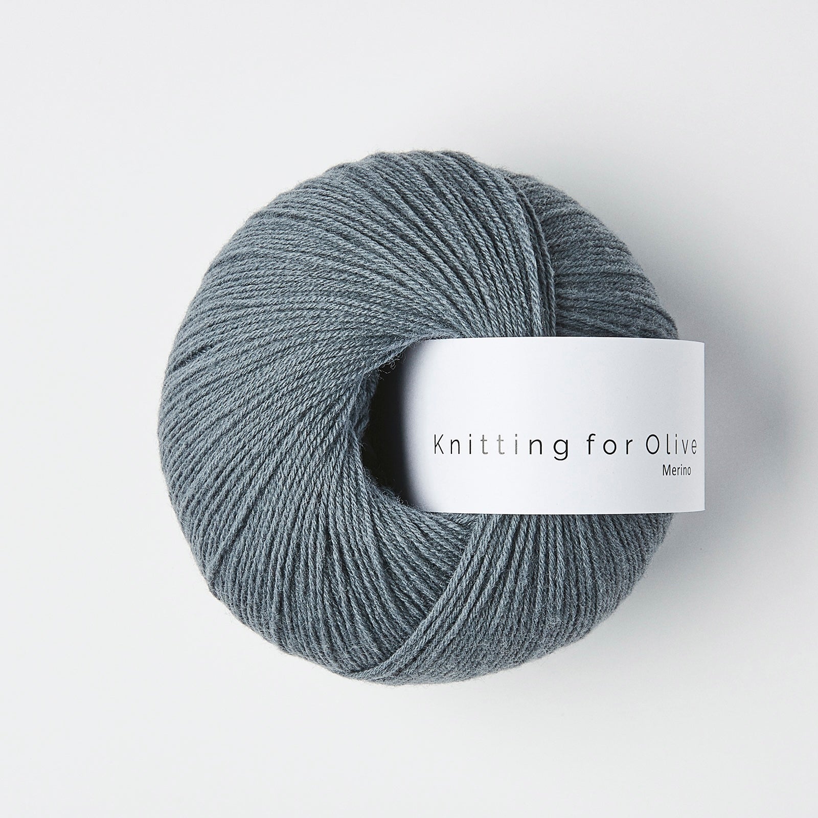 Knitting for Olive Merino - Støvet Petroleumsblå