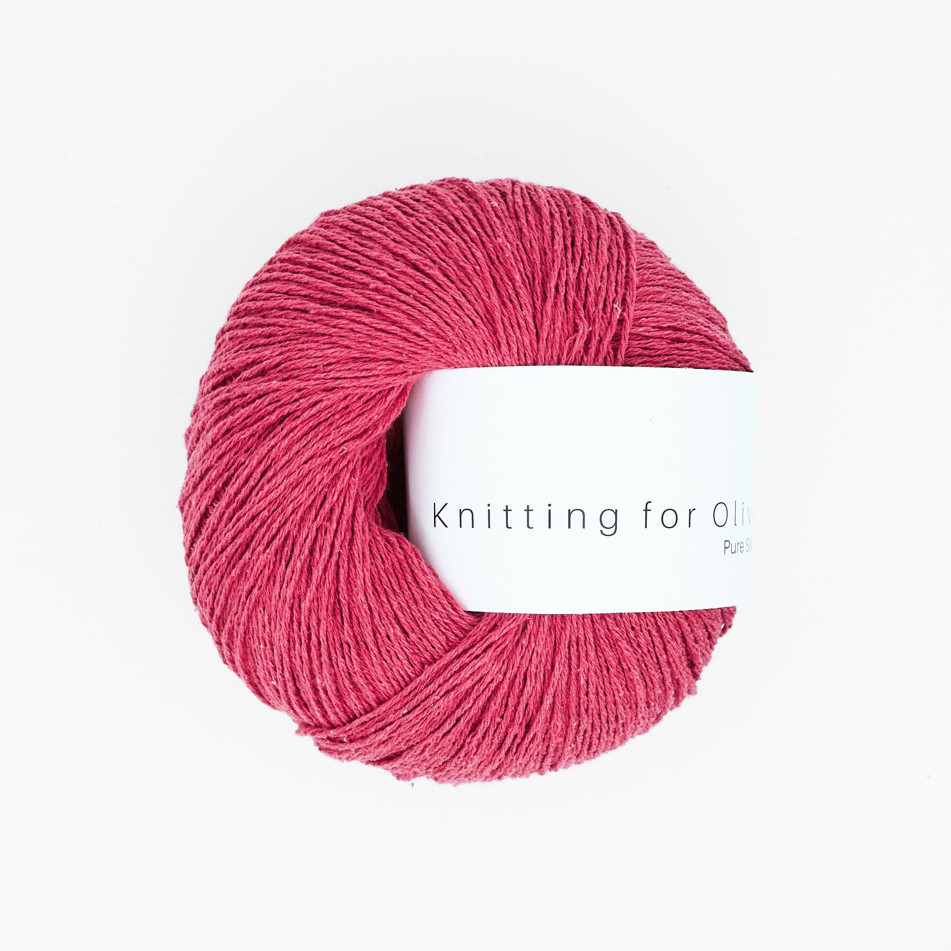 Knitting for Olive Pure Silk - Hindbærrød