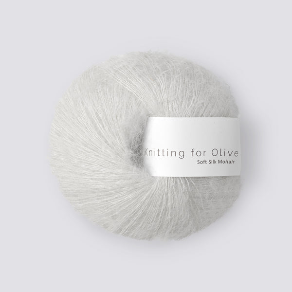 Knitting for Olive Soft Silk Mohair - Kalksten