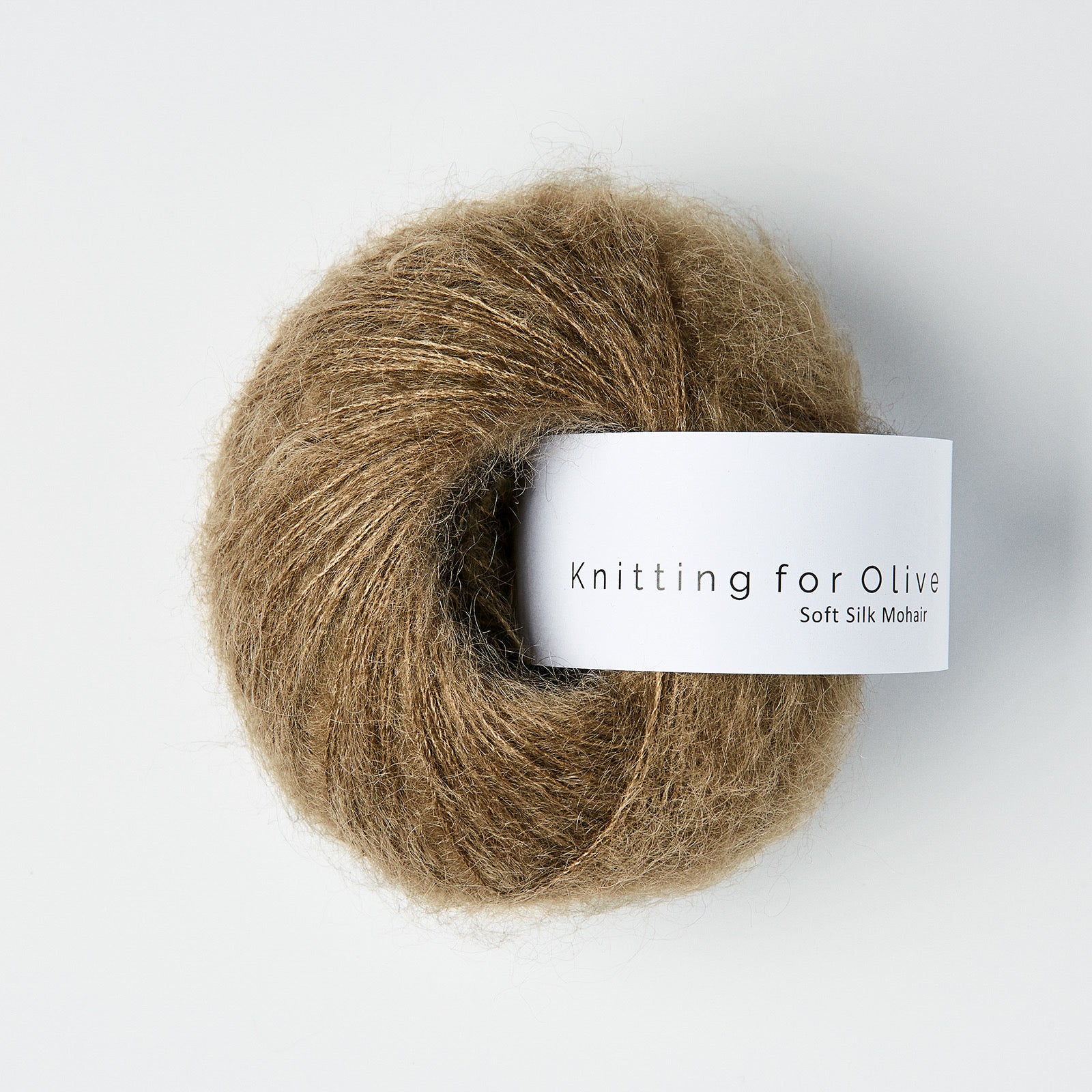 Knitting for Olive Soft Silk Mohair - Nøddebrun