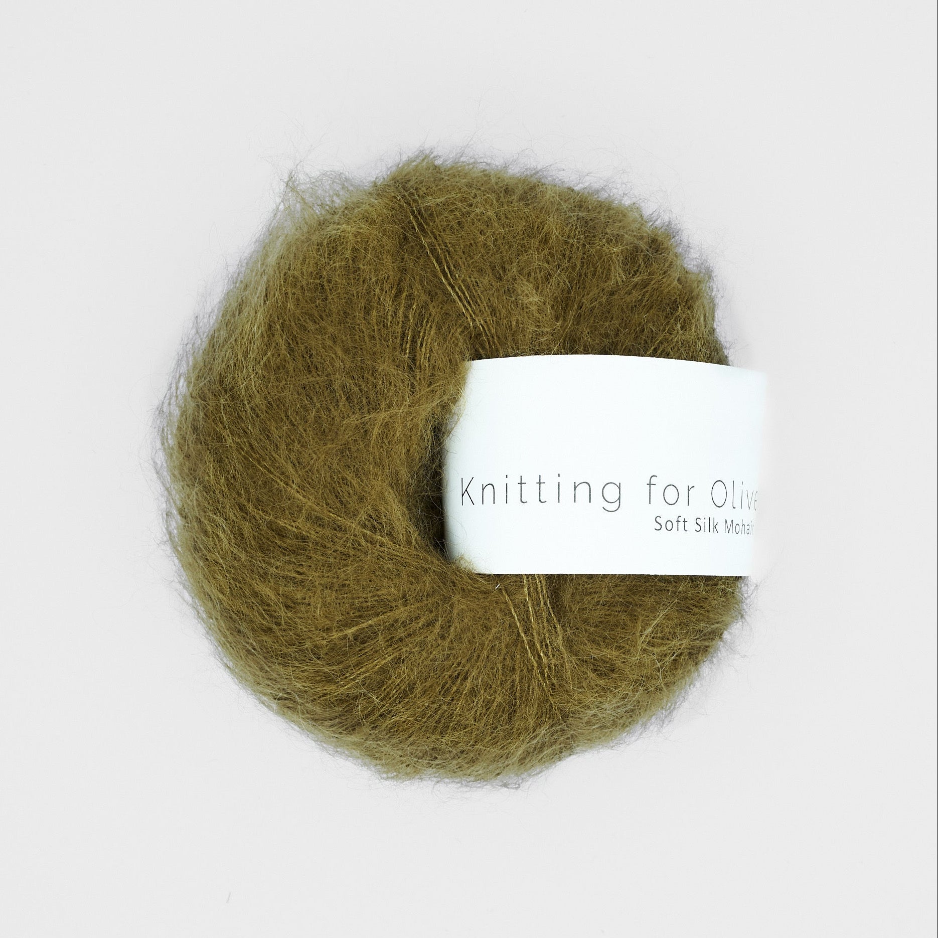 Knitting for Olive Soft Silk Mohair - Okkergrøn