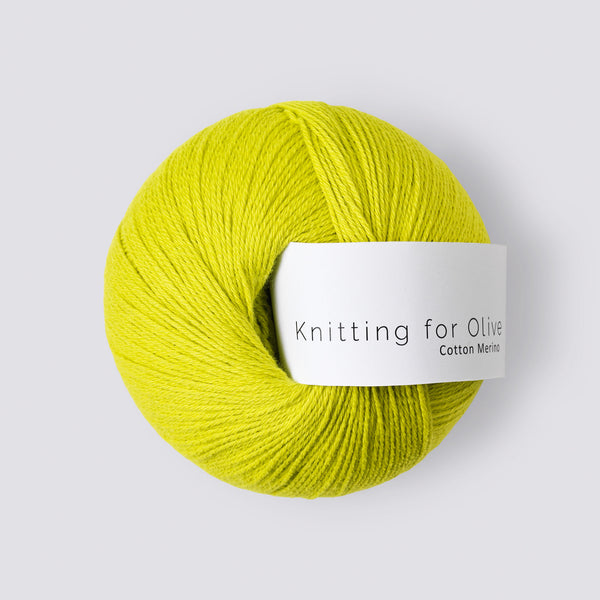 Knitting for Olive Cotton Merino - Limegul