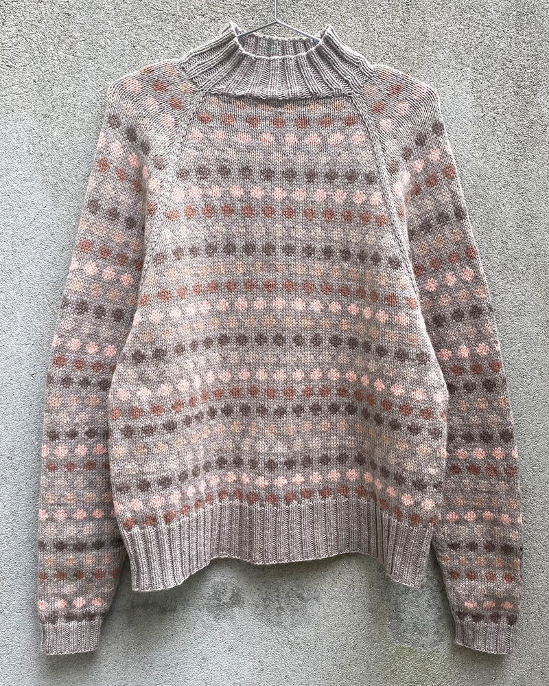 Smalle ærmer til Prik Sweater (tillæg til opskrift)
