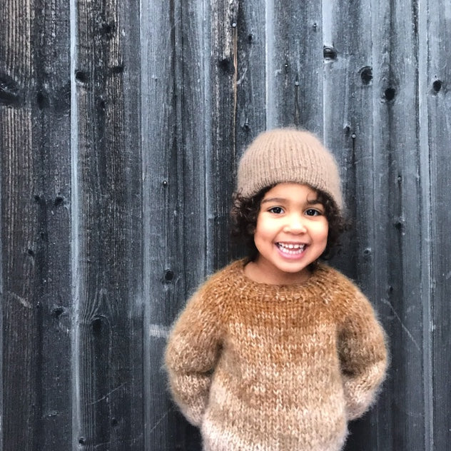 Farveregn Sweater - Barn - Dansk