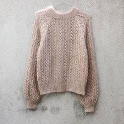 Vaffelsweater - Dansk
