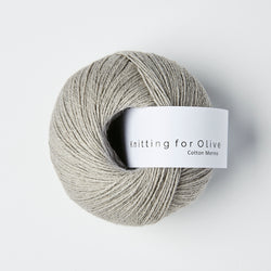 Knitting for Olive Cotton Merino - Lammegrå