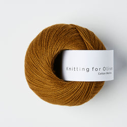 Knitting for Olive Cotton Merino - Okkerbrun