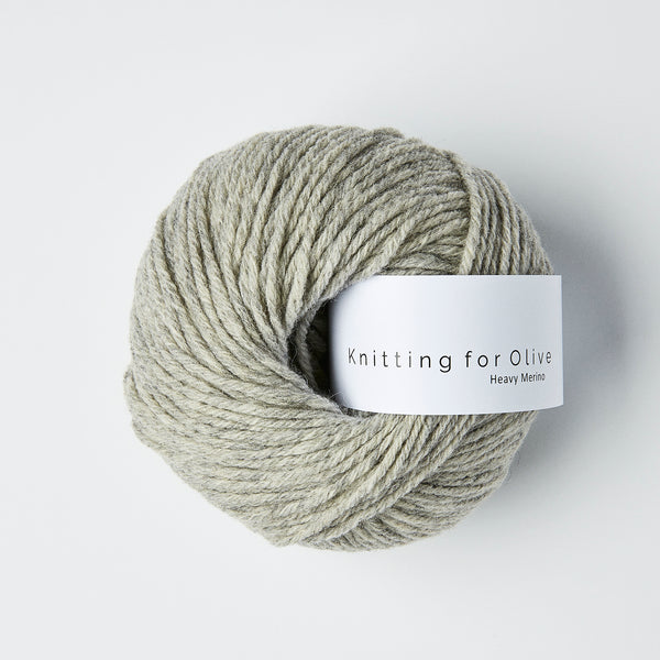 Knitting for Olive HEAVY Merino -  Lammegrå