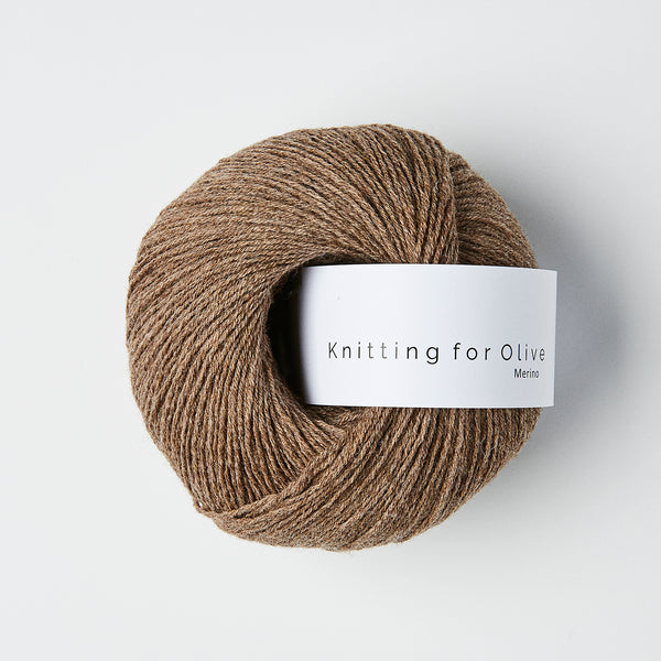 Knitting for Olive Merino - Hasselnød