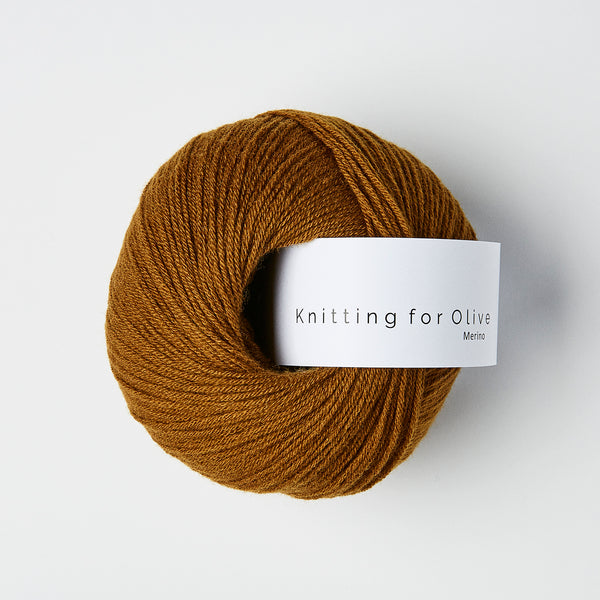 Knitting for Olive Merino - Okkerbrun