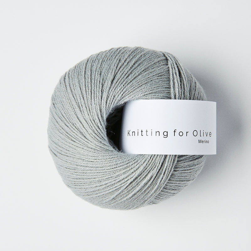 Knitting for Olive Merino - Pudderblå
