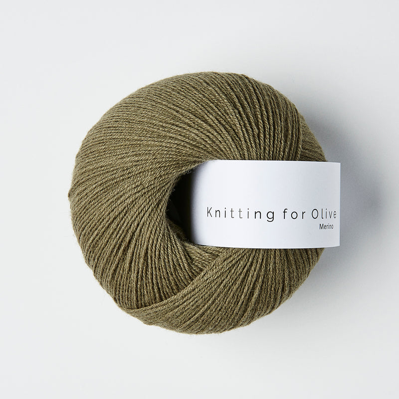 Knitting for Olive Merino - Støvet Oliven