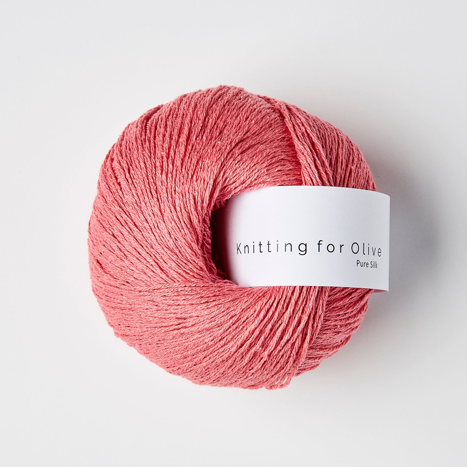 Knitting for Olive Pure Silk - Hindbærpink