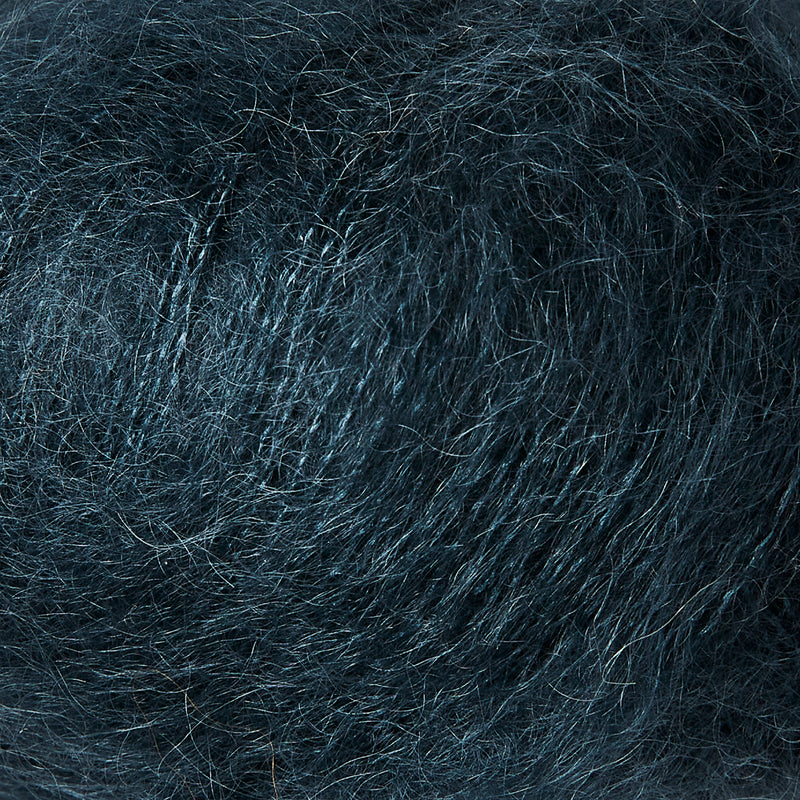 Knitting for Olive Soft Silk Mohair - Dyb Petroleumsblå