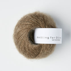 Knitting for Olive Soft Silk Mohair - Hasselnød
