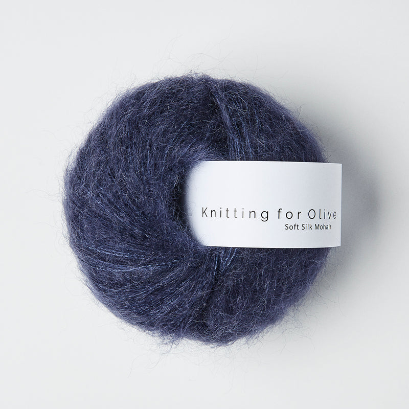Knitting for Olive Soft Silk Mohair - Mørkeblå