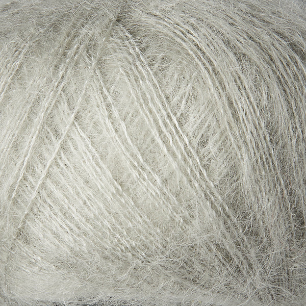 Knitting for Olive Soft Silk Mohair - Perlegrå