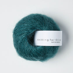 Knitting for Olive Soft Silk Mohair - Petroleumsgrøn